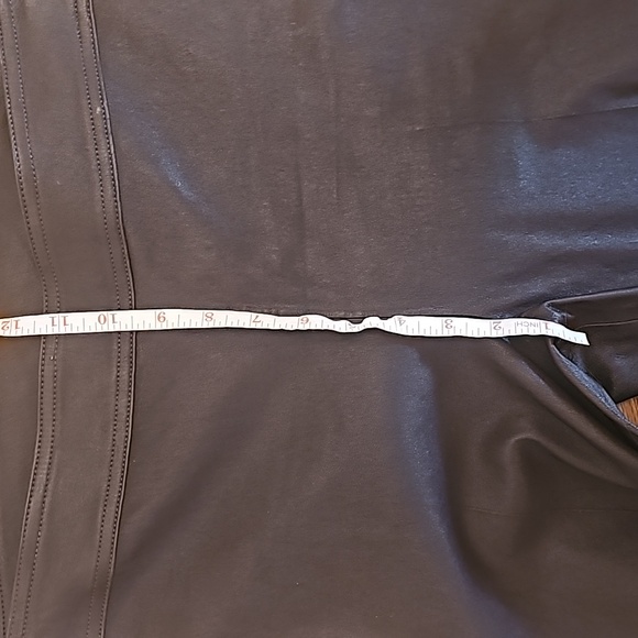 Helmut Lang slit leather pants size 12 wine/oxblood NWOT - Picture 9 of 16